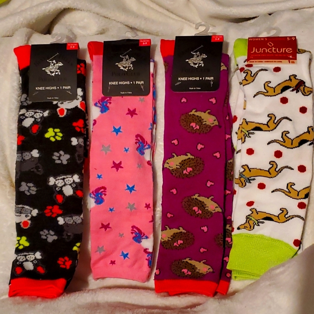 Knee high socks